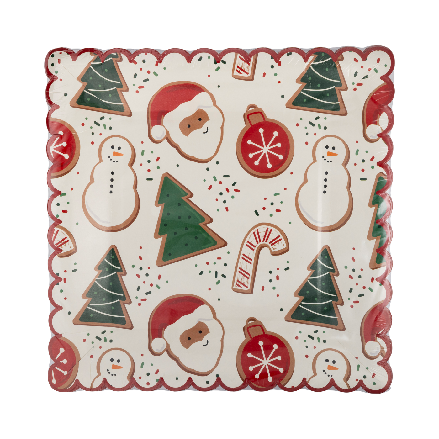 PLPL639 - Santa Cookies Plate