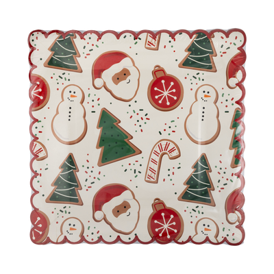 PLPL639 - Santa Cookies Plate