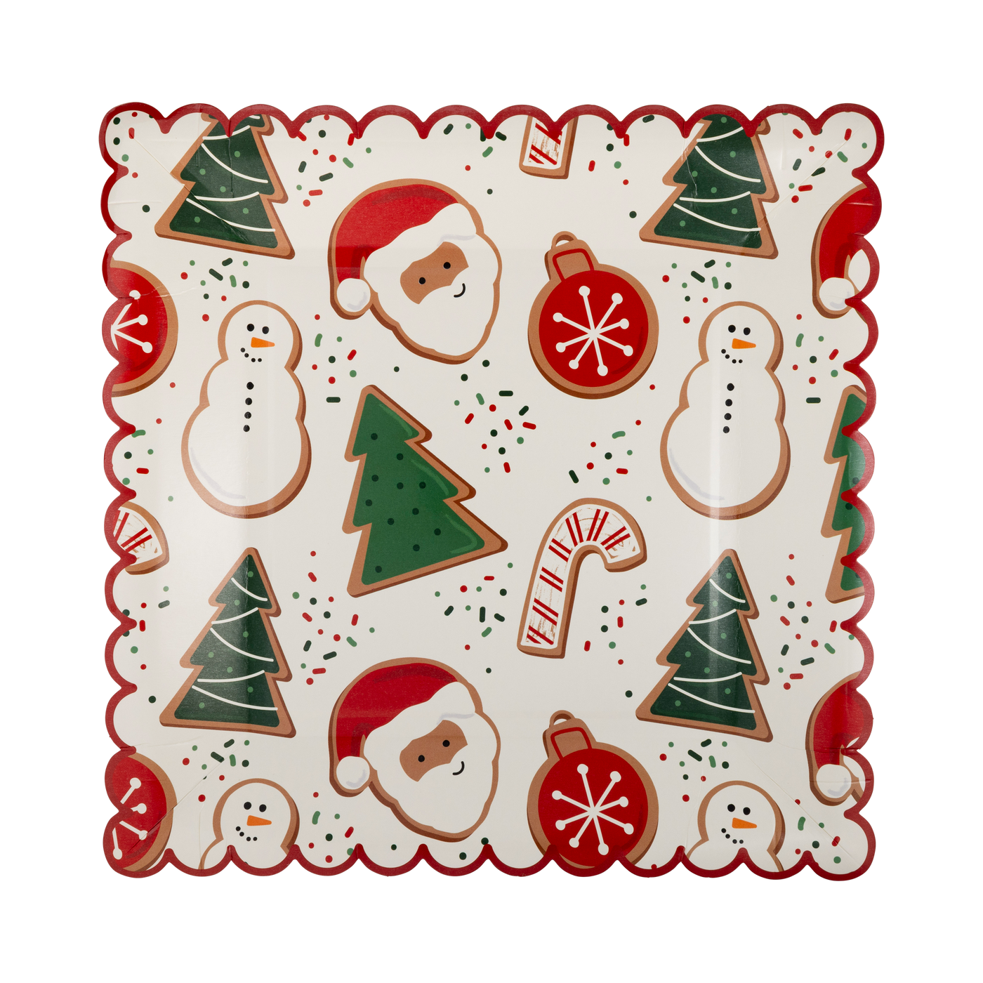 PLPL639 - Santa Cookies Plate