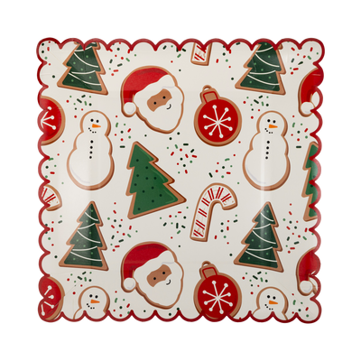 PLPL639 - Santa Cookies Plate