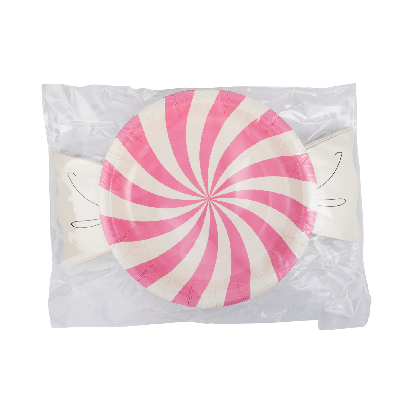 PLPL666 - Spiral Candy Shaped Plate