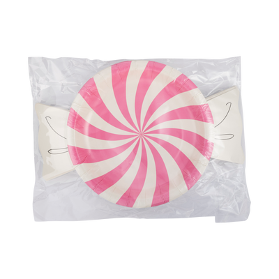 PLPL666 - Spiral Candy Shaped Plate