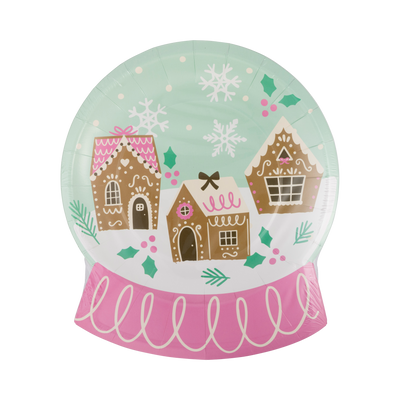 PLPL679 - Snow Globe Shaped Plate