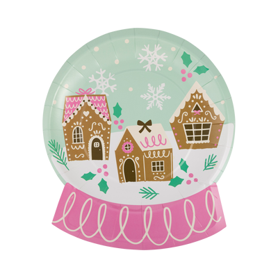 PLPL679 - Snow Globe Shaped Plate