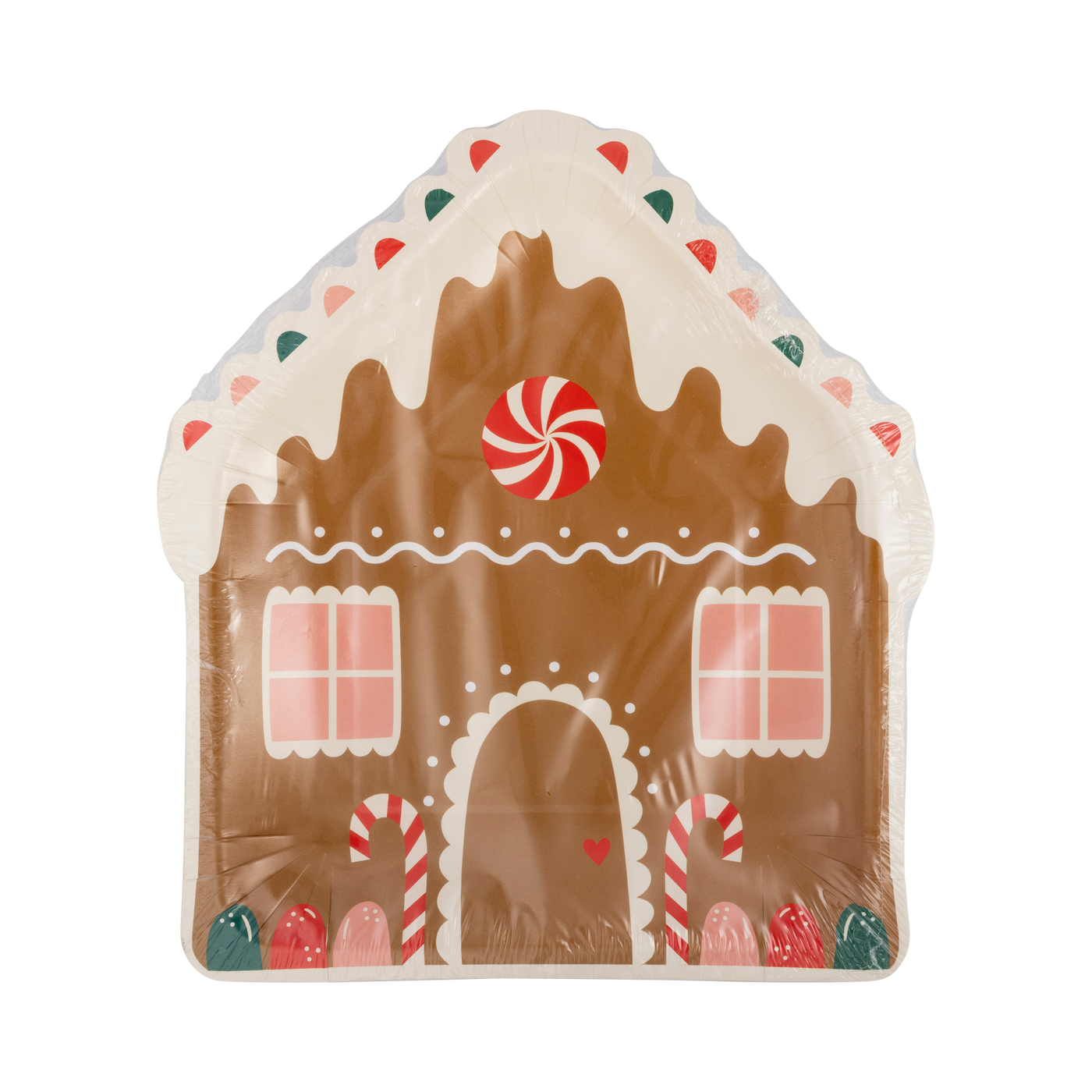 PLPL690 - Gingerbread House Shaped Plate