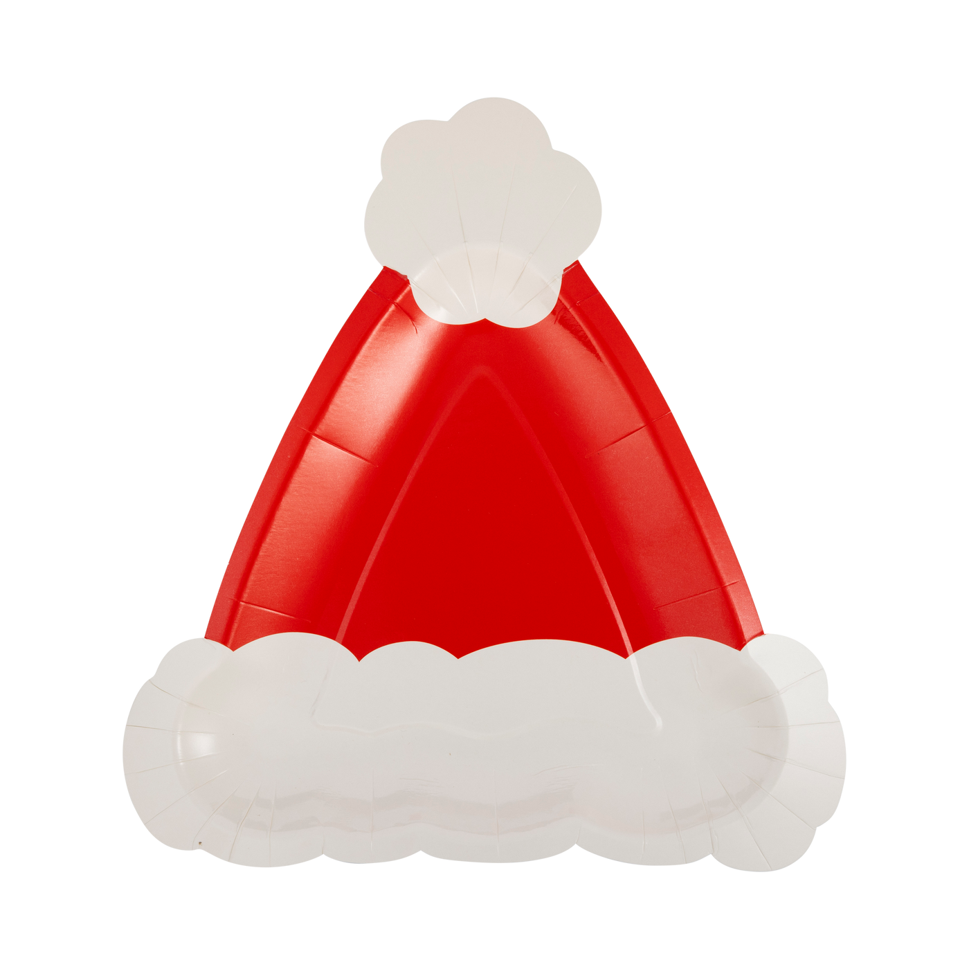 PLPL703 - Santa Hat Shaped Plate