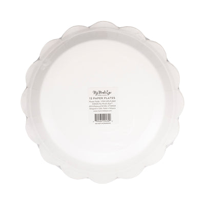 PLPL860 - Flower Fields Paper Plate