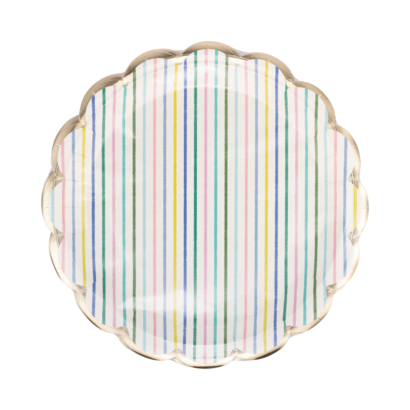 PLPL868 - Spring Stripe Paper Plate