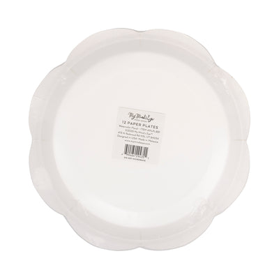 PLPL881 - Watercolor Floral Paper Plate