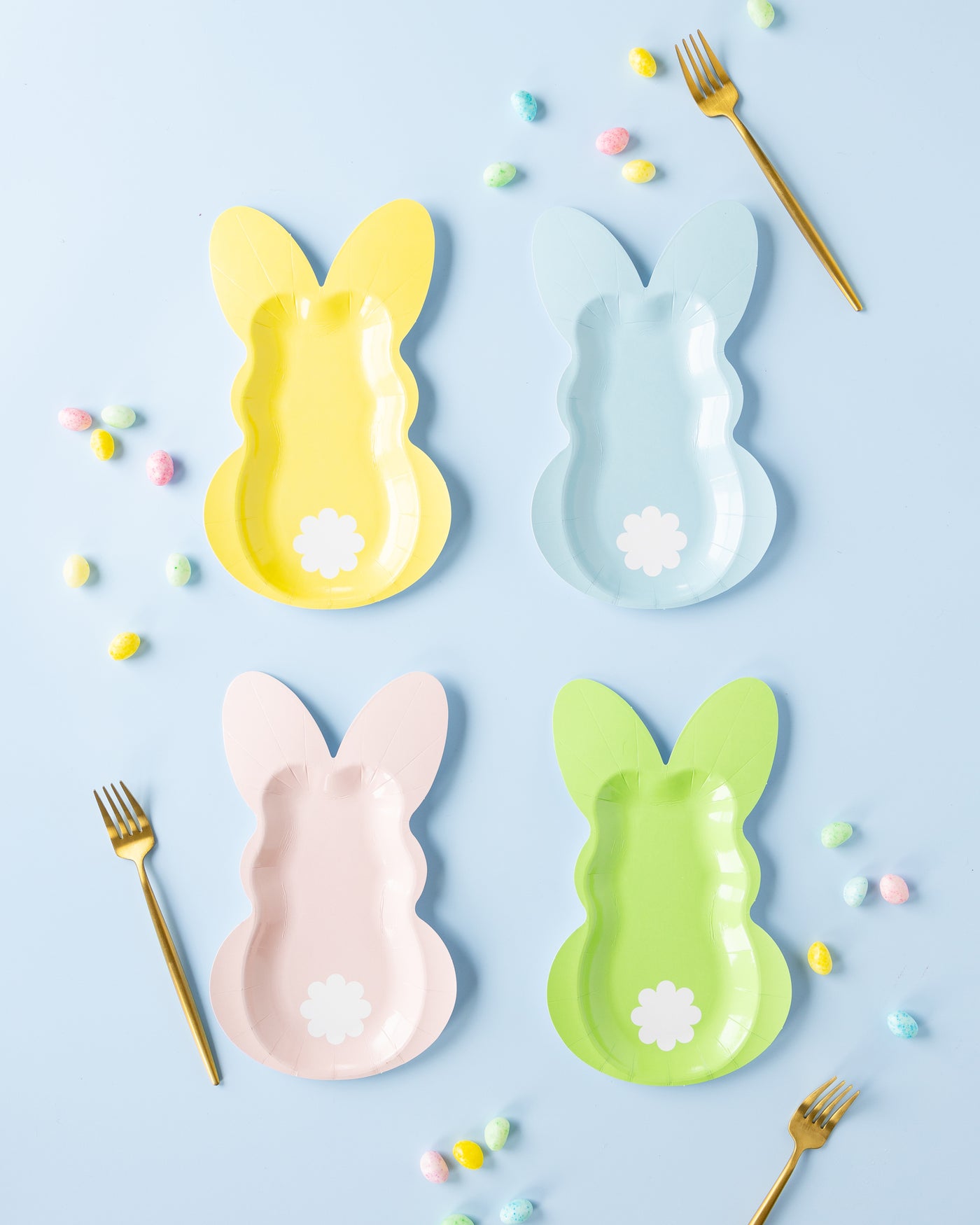 PLPL920 - Pastel Bunny Paper Plate Set