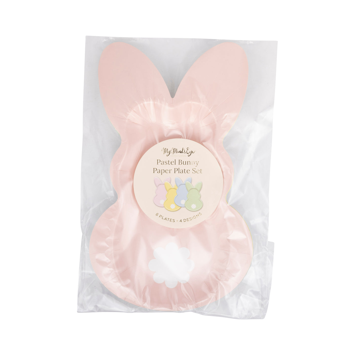 PLPL920 - Pastel Bunny Paper Plate Set