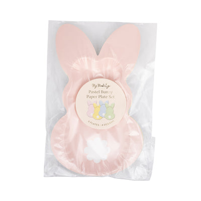 PLPL920 - Pastel Bunny Paper Plate Set