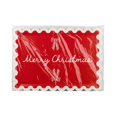 PLPP139 - Merry Christmas Paper Platter