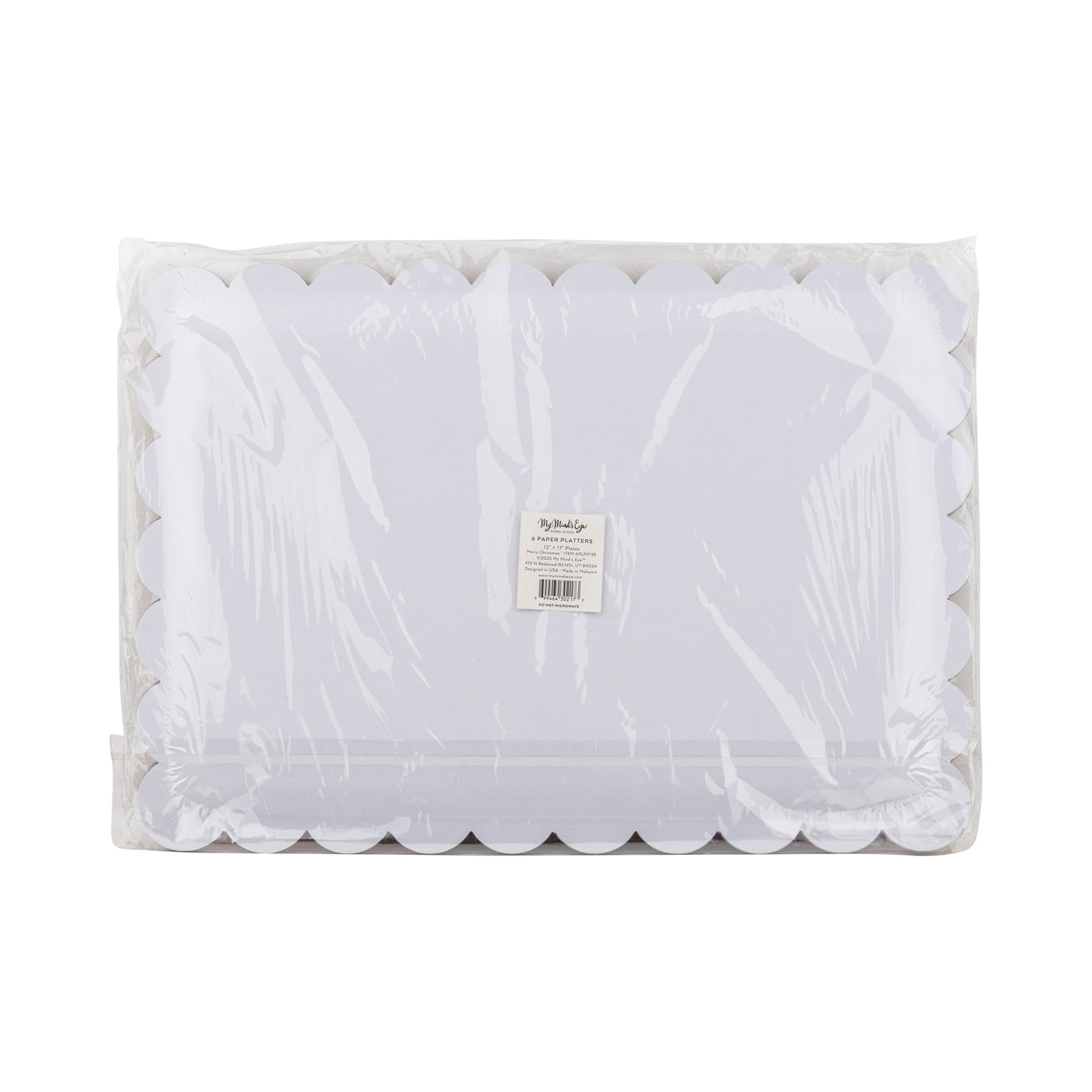 PLPP139 - Merry Christmas Paper Platter