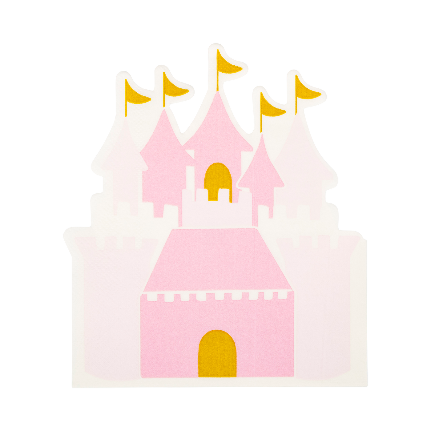 PLPRC37 - Princess Castle Shaped Guest Napkin