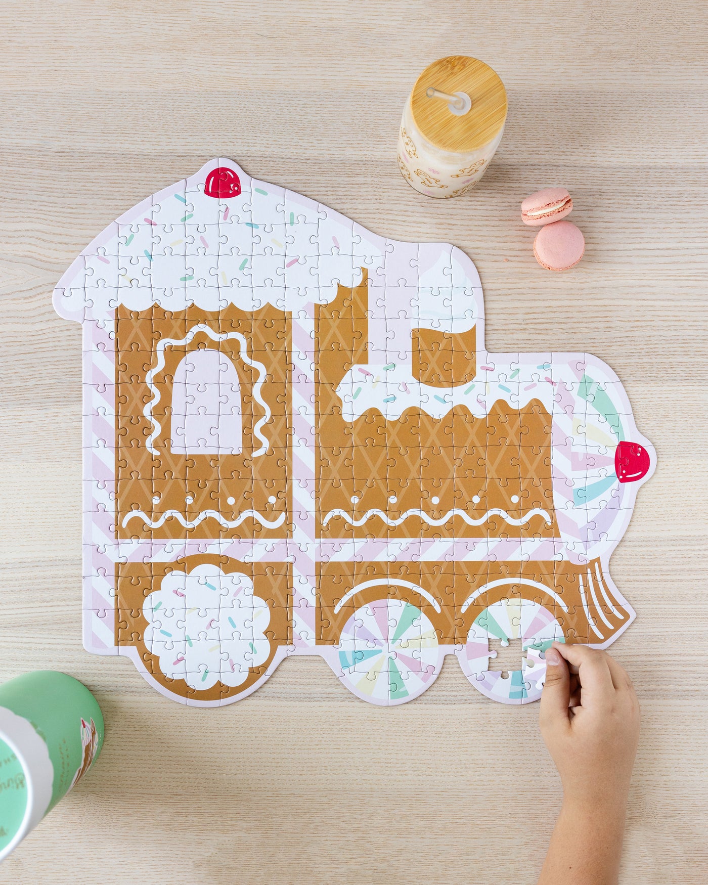 PLPZ131 - Gingerbread Train Jigsaw Puzzle