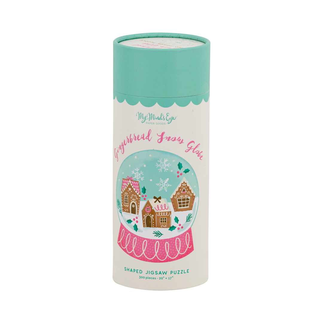PLPZ133 - Gingerbread Snow Globe Jigsaw Puzzle – My Minds Eye