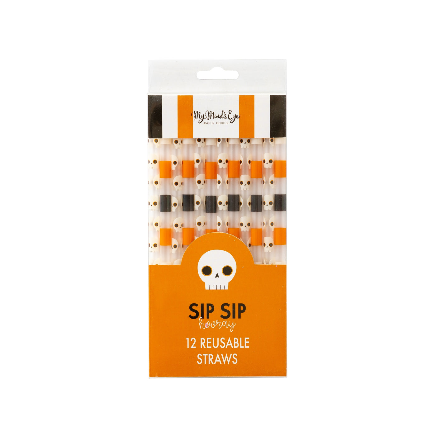 PLSS280 - Skulls Reusable Straws