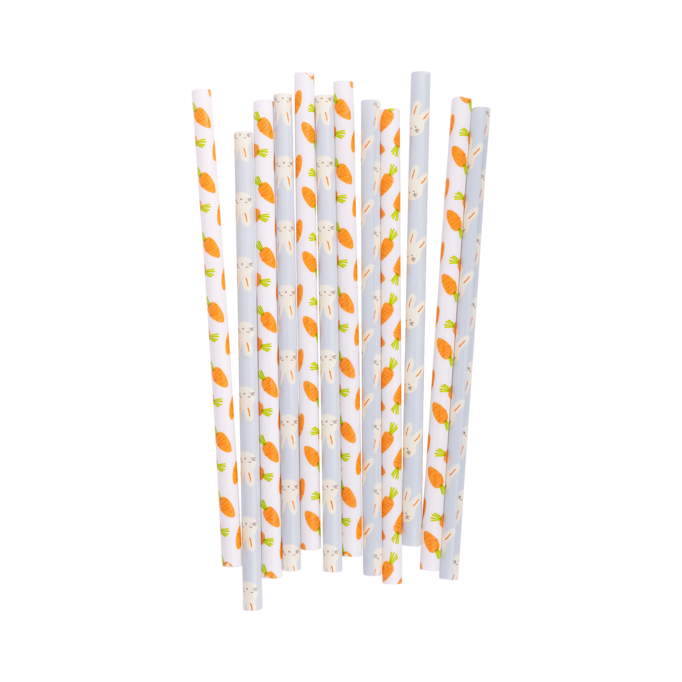 PLSS325 - Bunny/Carrot Reusable Straws