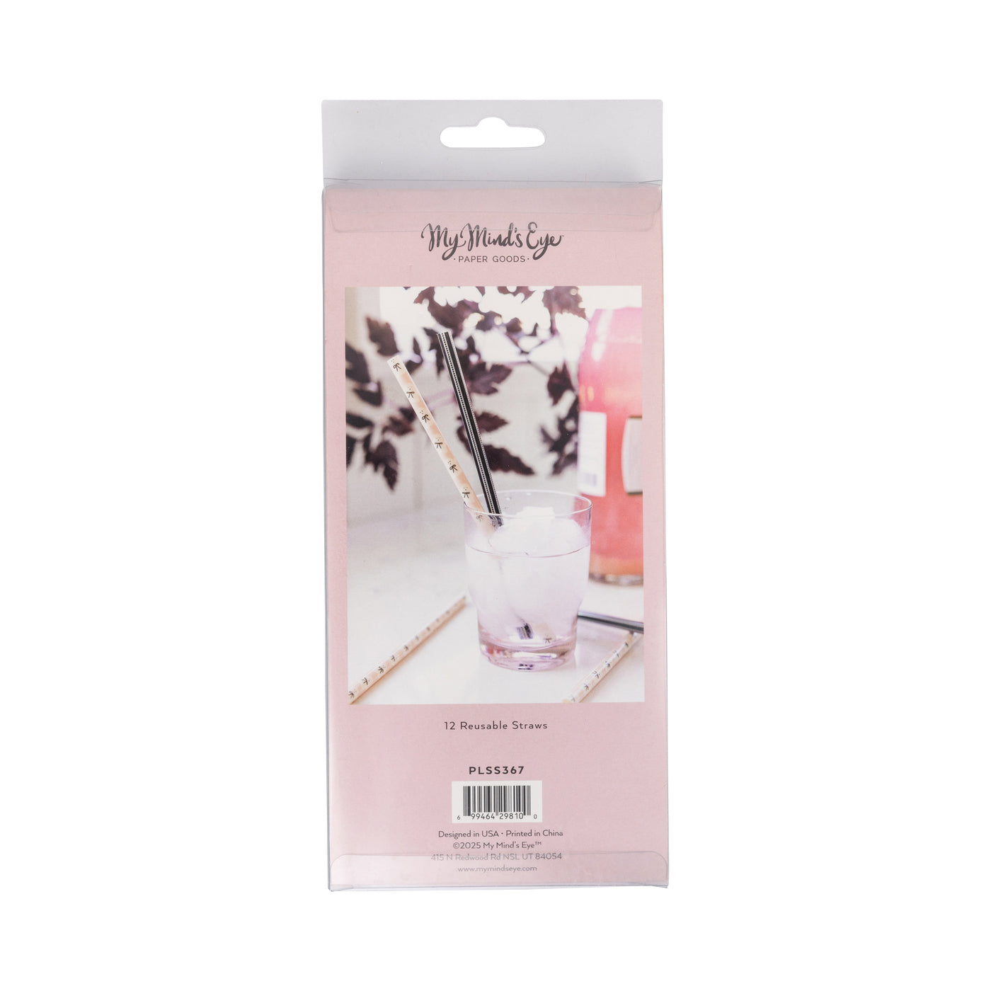 PLSS367 - Bow Ghosts Reusable Straws