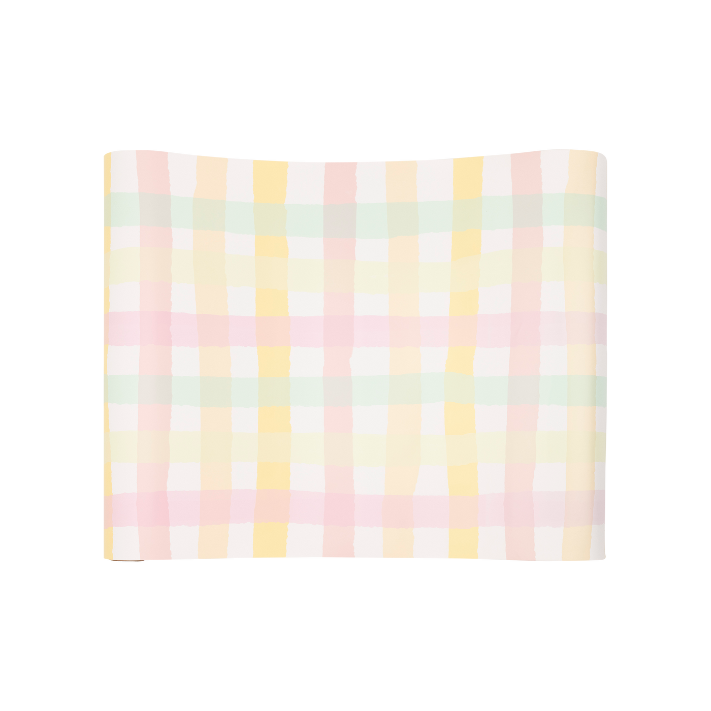 PLTBR176 - Spring Checks Paper Table Runner