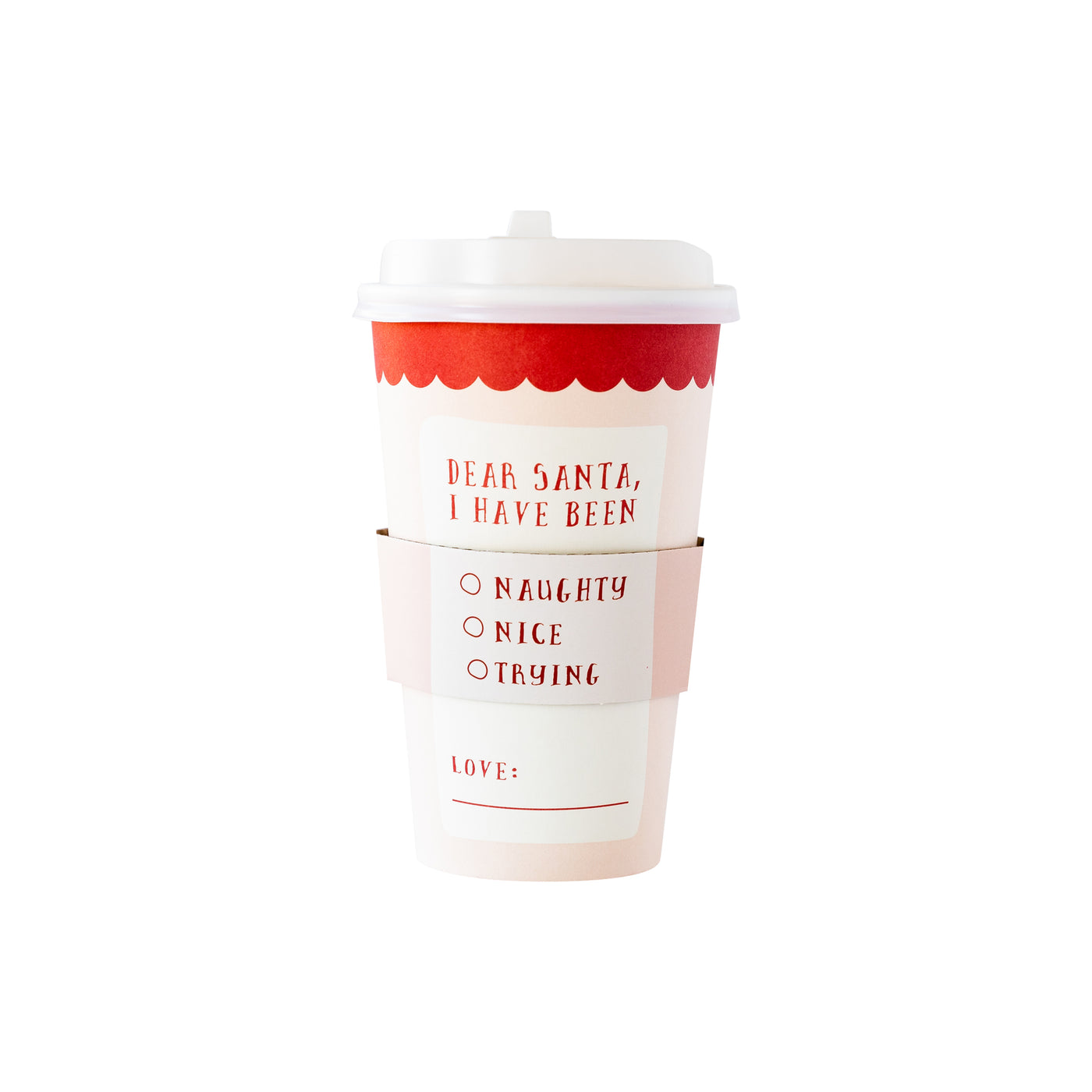 PLTG150 - Naughty Nice To-Go Cups 8 ct