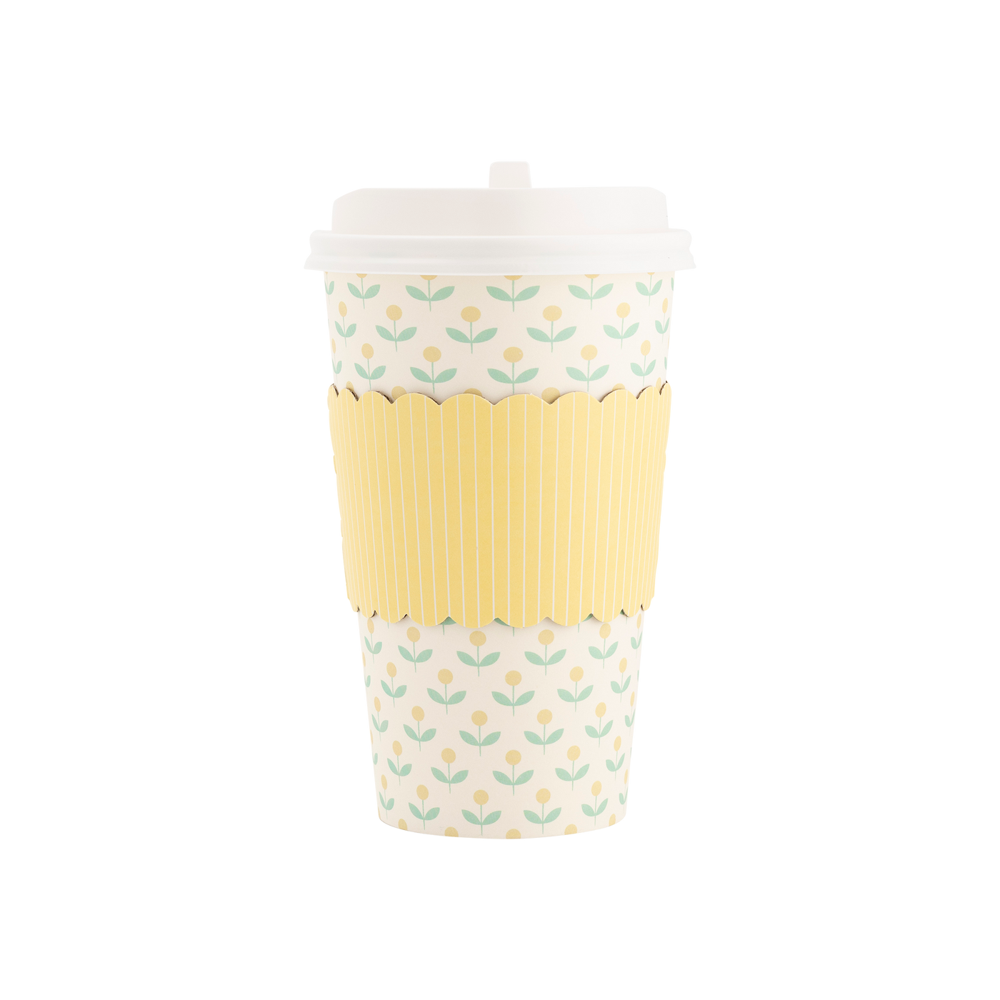 PLTG197 - Yellow Flowers To-Go Cup