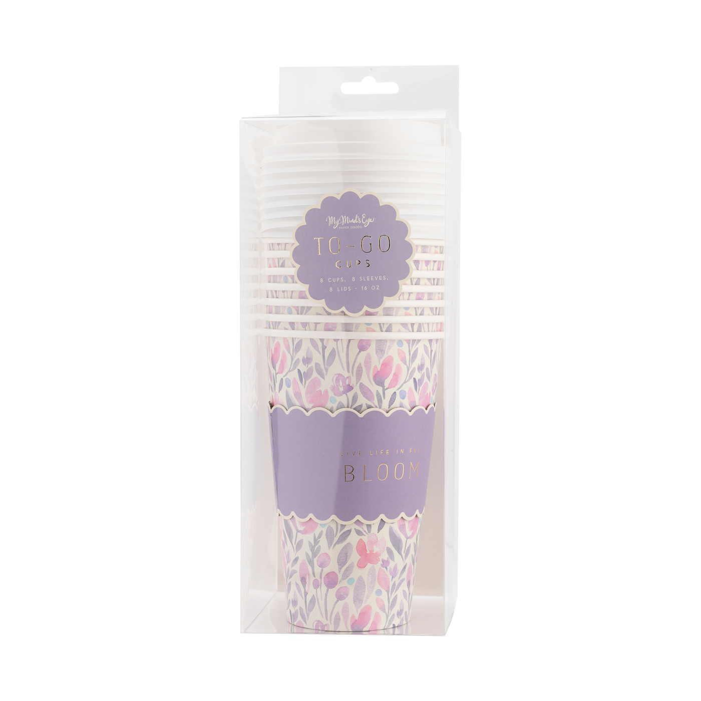 PLTG199 - Watercolor Floral To-Go Cup