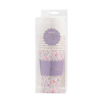 PLTG199 - Watercolor Floral To-Go Cup