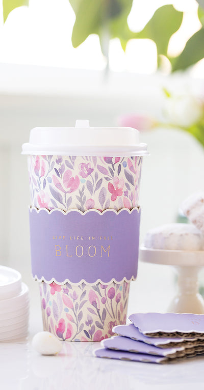 PLTG199 - Watercolor Floral To-Go Cup