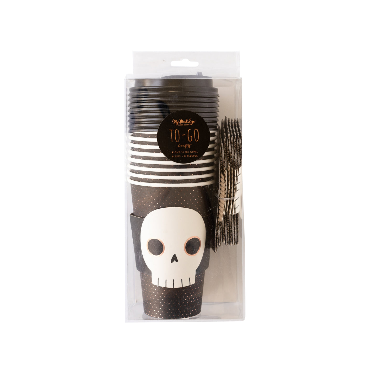 PLTG222 -  Copper Skull To Go Cups