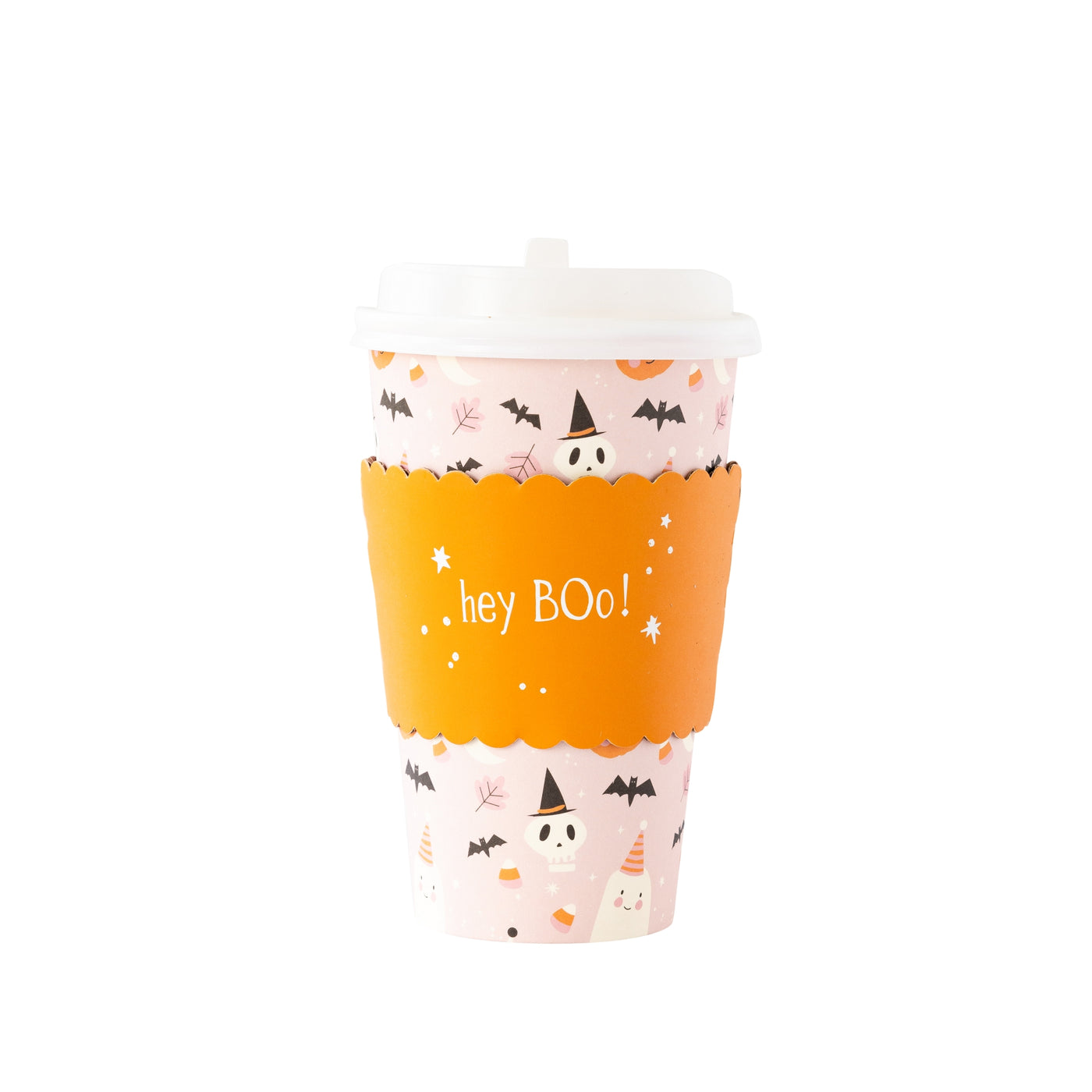 PLTG228 -  Pink Halloween Icons To Go Cups