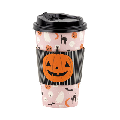 PLTG409 - Pink Halloween Icons To Go Cup