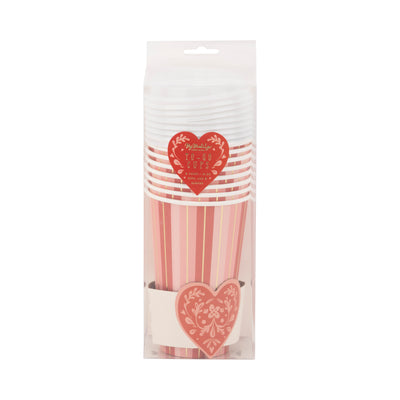 PLTG523 - Floral Heart To Go Cups