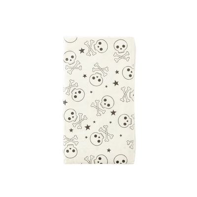 PLTS369i-MME -  Cross Bones Paper Dinner Napkin