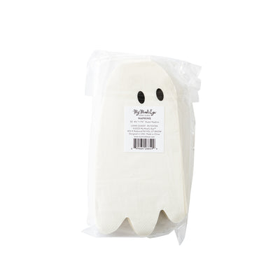 PLTS373N-MME -  Long Ghost Shaped Paper Dinner Napkin