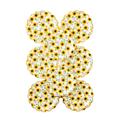 PLTS378J - Sunflowers Paper Plates
