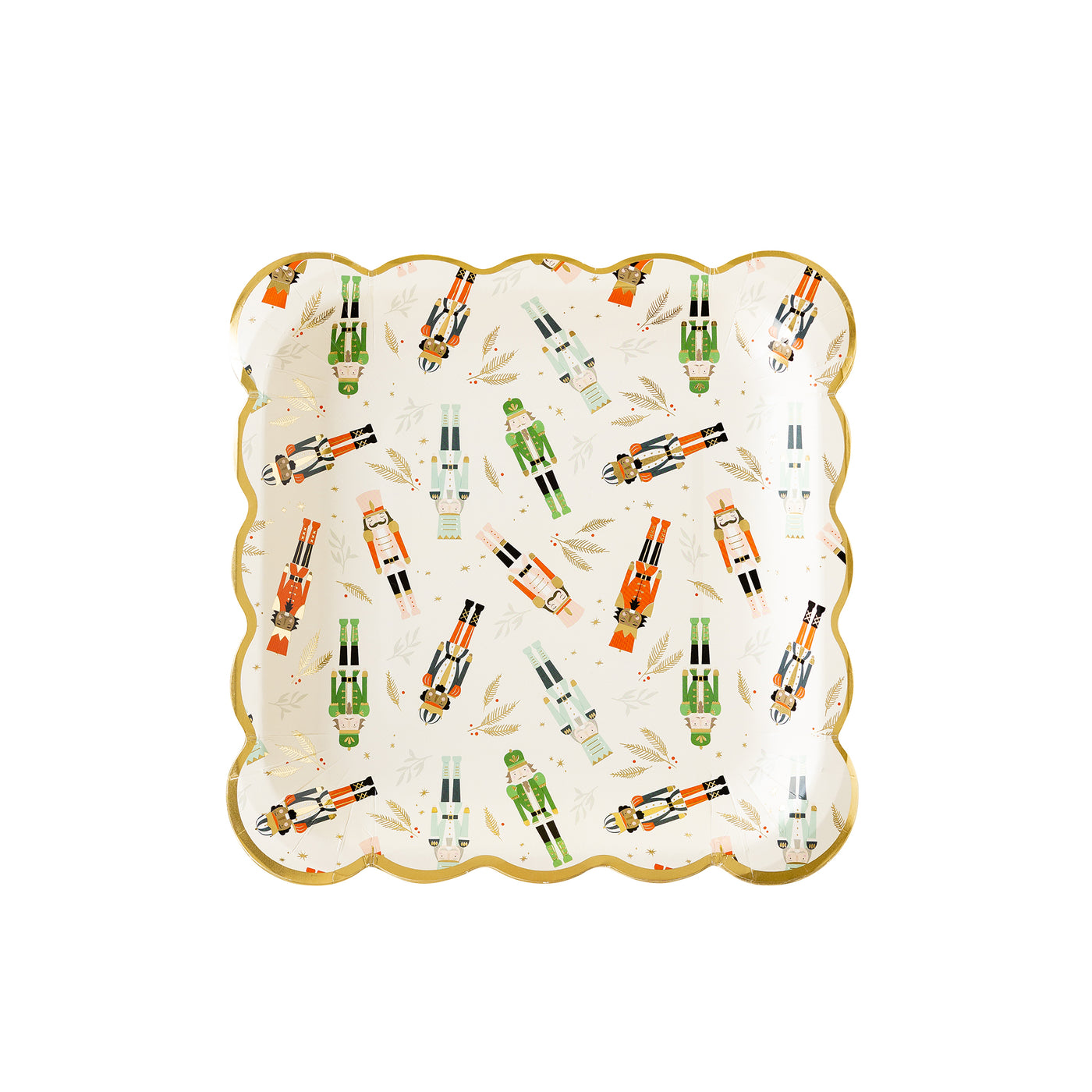 PLTS389D - Scattered Nutcrackers Paper Plate