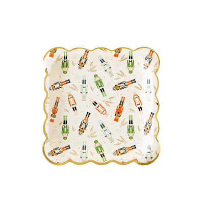 PLTS389D - Scattered Nutcrackers Paper Plate