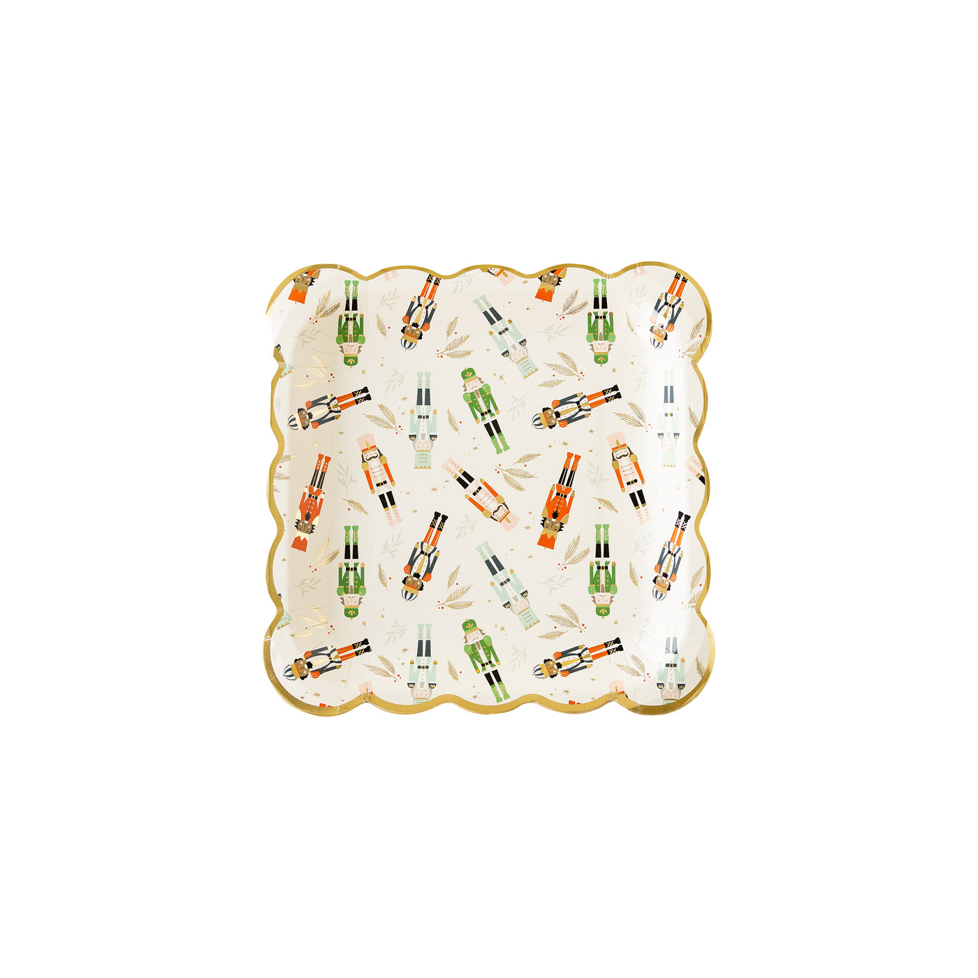 PLTS389D - Scattered Nutcrackers Paper Plate