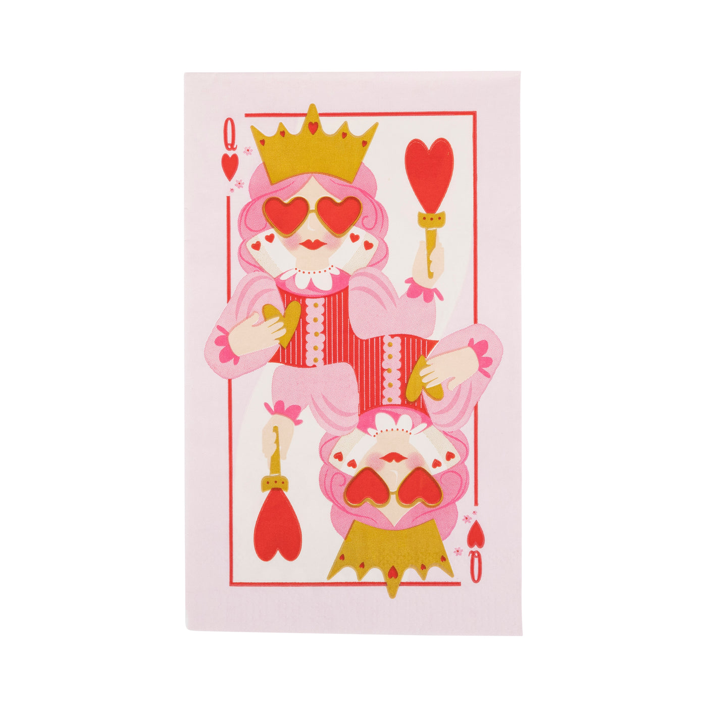 QHT1139 - Queen of Hearts Dinner Napkin