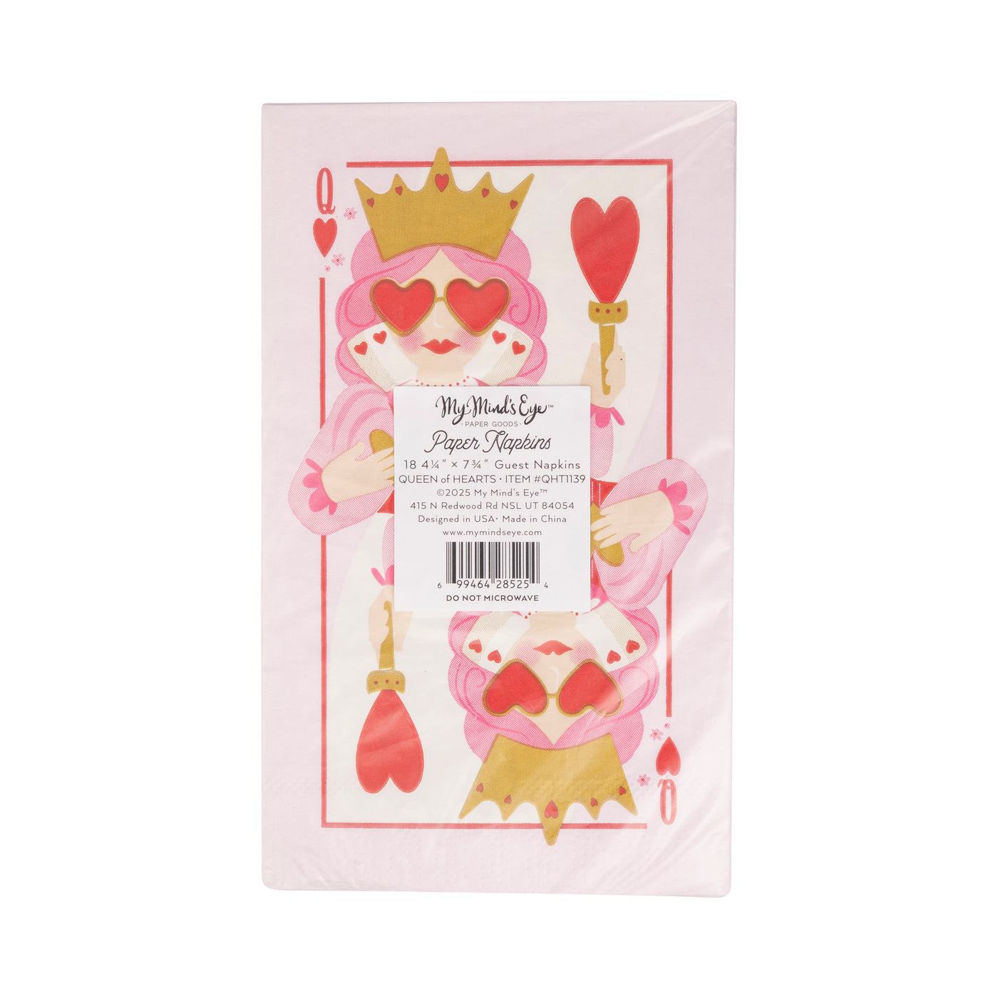 QHT1139 - Queen of Hearts Dinner Napkin