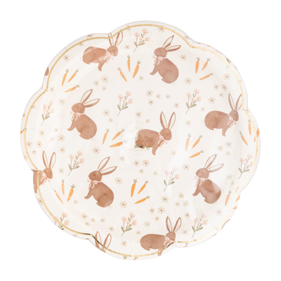 RAB1040 -  Occasions By Shakira - Rabbit Scatter Paper Plate