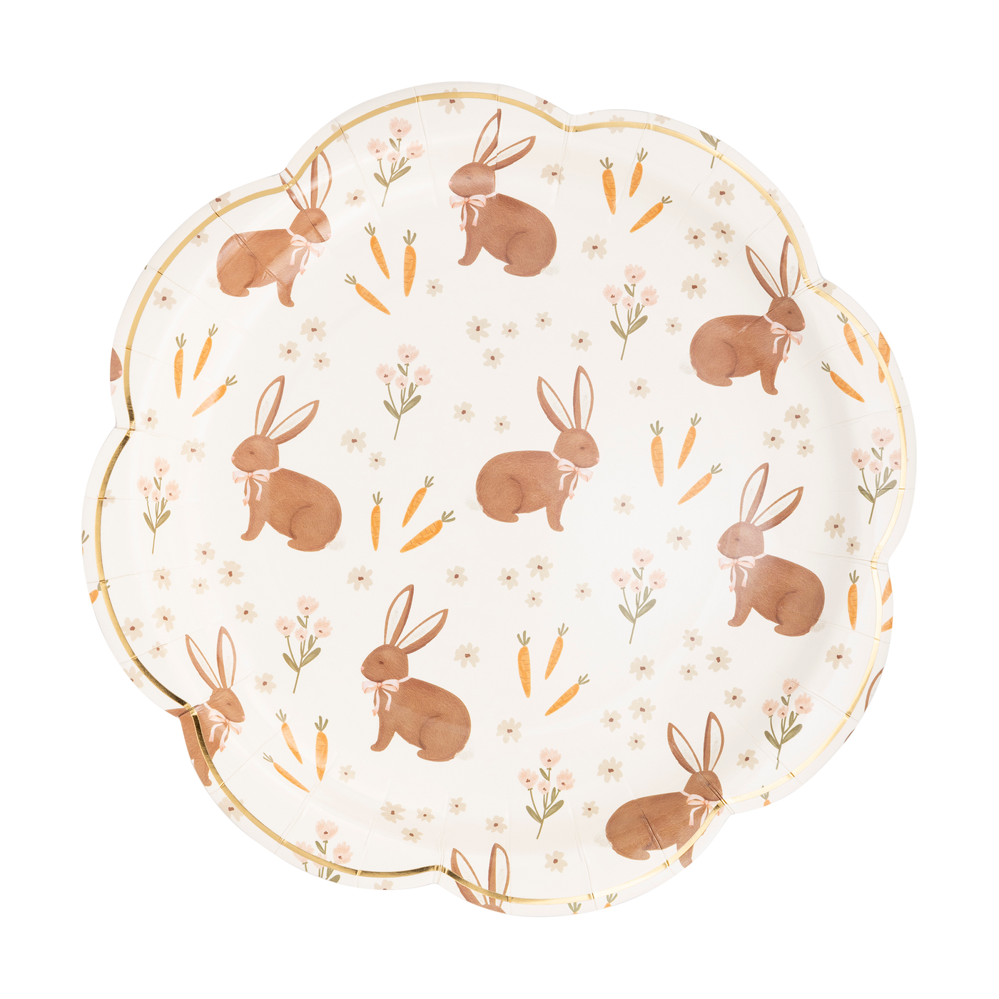 RAB1040 -  Occasions By Shakira - Rabbit Scatter Paper Plate