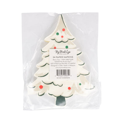 RET1239 - Retro Tree Dinner Napkin