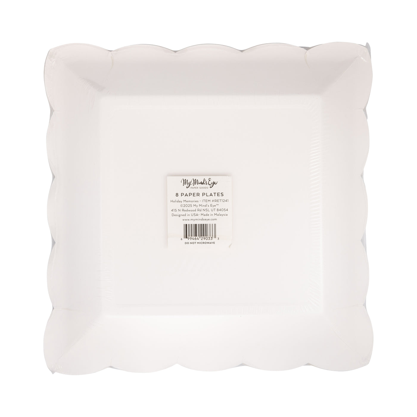 RET1241 - Retro Holiday Pattern Plate