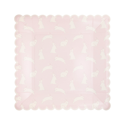 SBN1041 - Bunny Pattern Paper Plate