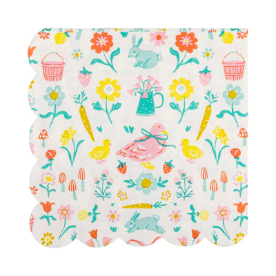 SCT1138 - Springtime Cottage Cocktail Napkin