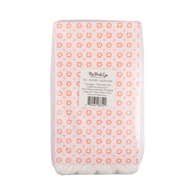 SCT1139 - Pink Wicker Dinner Napkin