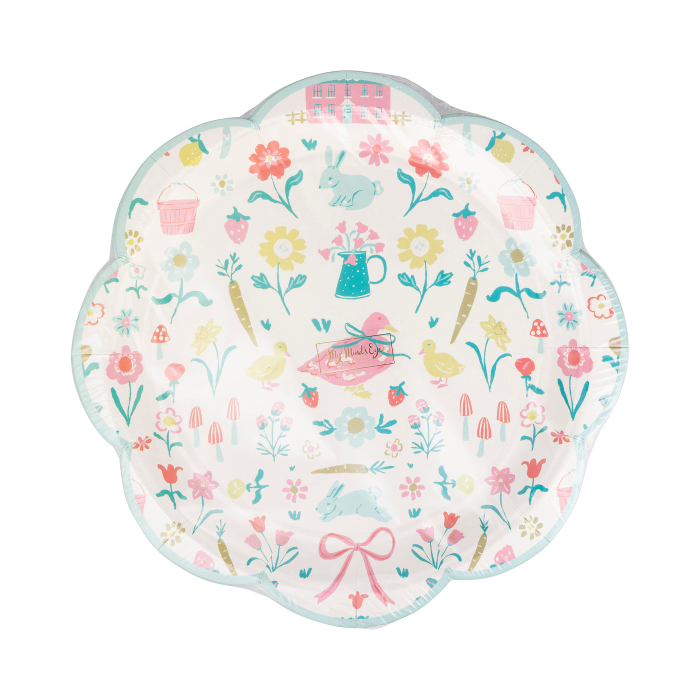 SCT1140 - 9" Springtime Cottage Pattern Plate